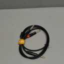 tisino 1/4 inch TRS Stereo to Dual 1/4 inch TS Mono Insert Cable Y-Splitter Stereo Breakout Cable Patch Cord - 3.3 feet