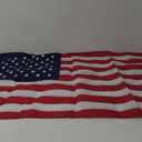 2.5x4 Ft American Flag (Pole Sleeve Flag) | 100% Made in USA | 2.5'x4' US Flag in Heavy Duty Outdoor Nylon - UV Fade Resistant - Embroidered Stars, Sewn Stripes 2" Pole Hem