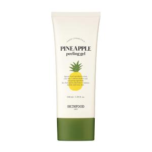 SKINFOOD Pineapple Peeling Gel 3.38 fl.oz. (100ml) - Pineapple & Aloe AHA Deep Facial Exfoliating Gel, Eliminates Sebum, Skin Clear and Blemish-Free - Dead Skin Remover for Face - Facial Peel