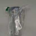 Tervis Clear & Colorful Lidded Made in USA Double Walled Insulated Tumbler Travel Cup Keeps Drinks Cold & Hot, 24oz, Blue Lid, 1 Count (Pack of 1)