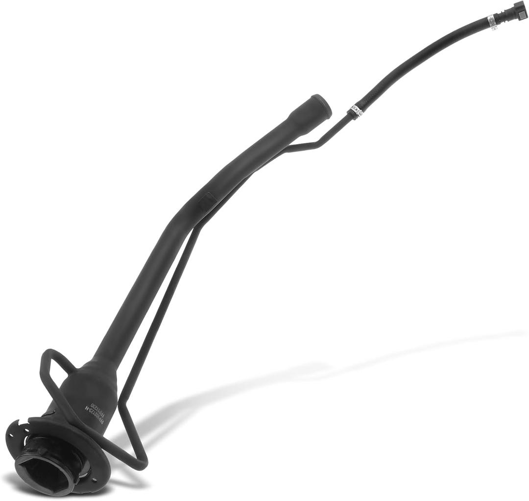 A-Premium Fuel Tank Filler Neck Pipe Hose Compatible with Ford F-150 2009 2010 2012 2013 2014, 3.5L 3.7L 4.6L 5.4L 6.2L, Replace# 9L3Z9034A, 9L3Z9034J - 21"L x 1.31"W