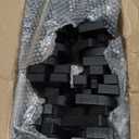 Bright Creations 54 Pieces 3D Wooden Alphabet Letters for Tabletop, Home Wall, Party Decor, DIY Crafts, A-Z (3 Inch, Black, 0.6 in Thick) - Letters for Wall Decor