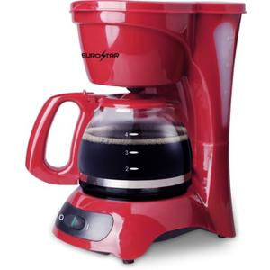 ECM621R 4-Cup Coffeemaker, Red