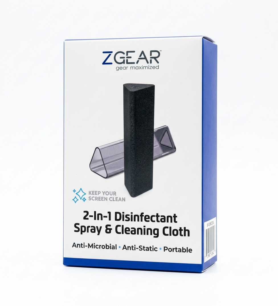 Z Gear 2-in-1 Disinfectant Spray