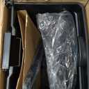 Safco Step On Plastic Trash Can with Foot Pedal, 17 Gallon Garbage Can for Kitchen, Indoor or Outdoor Use, Hands Free, Black