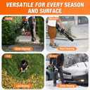 Ergonomic Leaf Blower Handle 2.0 Lightweight Back-Saving Grip with Shoulder Strap Fits EGO LB5300, LB5800, LB6150, LB6500, LB6504, LB6700, LB7654, LB8800, LB8803 - Especially for Women and Seniors