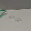 Momcozy Flange Insert 21mm Compatible with 24mm Flange/Shield of Most Pumps, Insert for Breast Pump Replacement Accessories, 4PCS 21mm (Transparent)