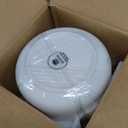 MALACASA 24 OZ Cereal Bowls, Porcelain Soup Oatmeal Bowls Set of 6, Kitchen Ceramic Serving Bowl, Dishwasher Microwave Oven Safe, White, Series LUNA