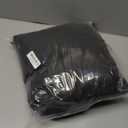 Chew Proof Indestructible Dog Bed - Durable Dog Bed for Aggressive Chewers, Machine Washable & Waterproof Indoor Outdoor Crate Pad, Tough Kennel Pad for Small Dogs (Small (18"x29")), Black