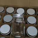U Pack 2oz Mason Jar with Silver Lid for Honey Jam Spice Pack of 24 Sets