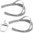 LALASTAR 2-Pack CPAP Headgear for DreamWear Nasal Mask or Dreamwear Gel, Replacement for Respironics Dreamwear Headgear, CPAP Nasal Mask Strap for CPAP Machine (Headband ONLY)