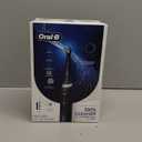 Oral-B iO Series 5 Rechargeable Electric Toothbrush with Visible Pressure Sensor to Protect Gums, 2 Minute Timer, 5 Cleaning Settings, 1 Replacement Toothbrush Heads, and Travel Case, Black