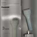 Panasonic Electric Bikini Trimmer, Women's Waterproof, Full-Body Cordless Electric Razors for Women with Bikini Attachments, 3 Hypoallergenic Blades, for Travel, Shower and Everyday Use - ES-AWL6AG