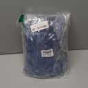 Pallene Faux Fur Plush Throw Pillow Covers 18x18 Set of 2, Luxury Soft Fluffy Striped Decorative Pillow Covers for Sofa, Couch, Living Room, Navy Blue