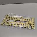 Ramadan Decor Ramadan Kareem Letter Sign, Free Standing Ramadan Kareem Table Decor, Ramadan Decorations For Home, Islamic Decorations for Home Indoor Mantle Party Office Decor