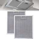 2PCS Range Hood Filter Replacement 12-5/9" x 10-1/5" Compatible with Most Kitchen Ventilation Systems