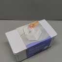 Ubbi Baby Wipes Dispenser, Baby Wipes Case, Baby Wipes Holder with Weighted Plate, Keeps Wipes Fresh, Non-Slip Rubber Feet, White