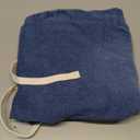 Sidefeel Women's Wide Leg Jeans High Waisted Stretchy Straight Leg Baggy Drawstring Zimbaplatinum Denim Pants (10, Light Blue)