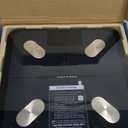 Etekcity Smart Scale for Body Weight, FSA&HSA Eligible, Bathroom Digital Weighing Scale with BMI, Body Fat, Muscle Mass, Accurate Bluetooth Home User Health Equipment Sync Apps, LED, Tempered glass (11 x 11 inches, Black)