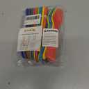 Toddler Utensils Set of 18 Plastic Kids Utensils Forks and Spoons - BPA FREE/Dishwasher Safe Toddler Flatware Set Brightly Colored Children's Safe Silverewre Cutlery Set