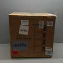 Shoe Storage Box, Foldable Shoe Rack Organizer with Clear Door,No Assembly Sturdy Clear Collapsible Shoe Rack,Shoe Organizer Storage Bin with Lid for Living Room (White, 8 Tiers-16 Pairs)