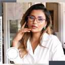 Przene Reading Glasses for Men Women Blue Light Blocking Readers Spring Hinges Lightweight Style Pack (Demi Grey/Brown/Blue/Red)