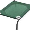 Coolaroo The Original Cooling Elevated Pet Bed,Brunswick Green, Small