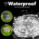 Joomer Solar Fairy Lights, 4-Pack Total 104FT 320LED Solar String Lights Outdoor Waterproof 8 Lighting Modes for Patio Fence Party Garden Yard Home Holiday Tree Outdoor Decoration (White)