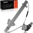 A-Premium Rear Driver Side Power Window Regulator with Motor (2-Pin) | Compatible with Mitsubishi Montero 1992-2000