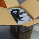 VOSSER Air Mattress Full with Built in Pump,18''Inflatable Mattress of Upgraded Vertical Beams,Self Inflatable/Deflation Blow Up Mattress in 3 Mins,Flocked Top Airbed with Carry Bag for Home, Camping