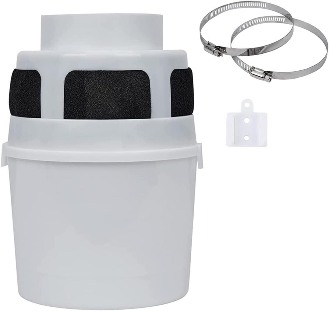 VIWINVELA 3 IN 1 Indoor Dryer Vent Kit Filter Bucket for Electric Dryer - No Duct Included