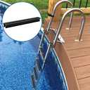 2 Pcs 10-3/8" Snap-in Boarding Ladder Tread-Non-Slip Boat Boarding Ladder Treads-Marine Ladder Insert for Boats Ladder Footing Safety