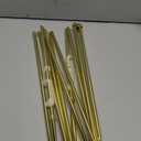 DANMO Easel Stand for Wedding Sign Poster 63'' Instant Display Floor Adjustable Metal Art Easel Gold