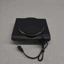 Elite Gourmet ESB-301BF# Countertop Single Cast Iron Burner, 1000 Watts Electric Hot Plate, Temperature Controls, Power Indicator Lights, Easy to Clean, Black