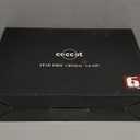 Glasses, White Red Glasses Set of 6,Lead-Free Premium Crystal Clear Glass, Hand Blown Italian Style Burgundy Long Stem Glasses, Great Gift Packaging(16oz,6pack)