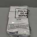 Tondiamo 10 Pack Single Watch Case PU Leather Watch Travel Case with Pillow Cushion Black Wristwatch Display Holder Organizer for Women and Men