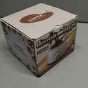 Chocolate Melting Pot Candy Melts Melter with 2 Insert Pots and Spatula, 4 Cups Capacity Warmer Machine, Ideal Dipping Tool Kitchen Supplies for Making Cake Pop Covered Strawberries Fondue (Cream White)