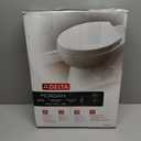 Delta Faucet Morgan Elongated Slow-Close White Toilet Seat with Non-Slip Seat Bumpers, White 811903-WH