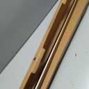 Gold Curtain Rods (4FT),1 Inch Heavy Duty Curtain Rods,Adjustable Curtain Rod Set,Modern Decorative Drapery Rods,Telescoping Single Window Curtains Rods Brass Gold