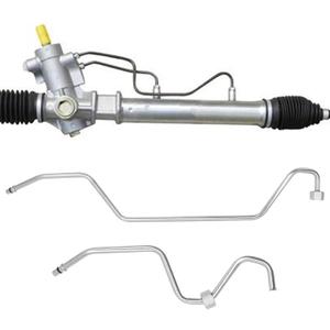 Rack Pinion Transfer Lines Hard Lines Compatible with Chevrolet Tahoe Suburban 1500 Avalanche for Escalade ESV for GMC Yukon 2008-2014 Hard Lines on Rack Replace 15254059 15254058