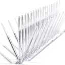 Made in The USA | Durable, Weatherproof and Humane Bird Spikes - Clear Plastic Bird Spikes for Pigeons - 6 ft