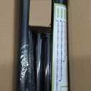 TANGWIN Black Wrap Around Curtain Rods 66 to 120:Blackout Heavy Duty Adjustable Long Window Curtain Rod Room Darkening Modern Industrial Curved French Return Metal Drapery Rod Easy Install Matte Black