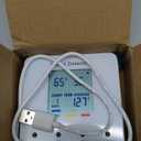 Bluetooth Radon Detector for Home & Basement, Portable Radon Test Kit with Real Time Gas Concentration, Temp & Humidity Monitoring, App Alerts, Detect Hidden Risks and Breathe with Confidence