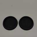 T-Shaped Silicone Rubber Hole Plug 76.3 mm/3 in Soft Flexible Rubber Stopper Tube End Cap Cover Waterproof Sealing Hole Plugs for Bottles, Black, 2 Pcs