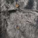 Flygo Womens Faux Fur Vest Fuzzy Lapel Collar Sleeveless Jackets Winter Warm Fluffy Open Front Shaggy Outerwear Vests (Medium, Black)