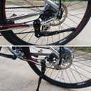 TOPCABIN Bicycle Adjustable Aluminium Alloy Bike Bicycle Kickstand Side Kickstand Fit for 22" 24" 26"- Black