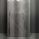 WINKAILIN Minimalist Wall Art Gold Line Prints on White Blackground Office Posters White Abstract Canvas Wall Decor for Living Room Kitchen 24x48 Inch