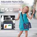 for Revvl Tab 2 Case (2025), EVA Shockproof Tablet Cover with Stand Handle Shoulder Strap,for Tmobile Revvl Tab 2 Tablet Case 10.1'' -Navy