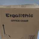 Ergonomic Office Chair:Home Office Desk Chairs with Headrest Lumbar Support, 24.8" W x 25.98" D x 47.24" H