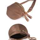 FEIBOON Spacious Nylon Crossbody Bag Bum Bag Handbags Wallets Purses Trendy Shoulder Bag for Women